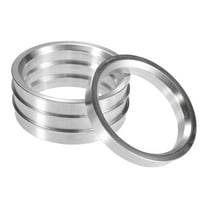 Unique Bargains 4pcs OD 66.6mm to ID 56.1mm Aluminum Alloy Vehicle Hub Centric Rings Wheel Bore Center Spacer
