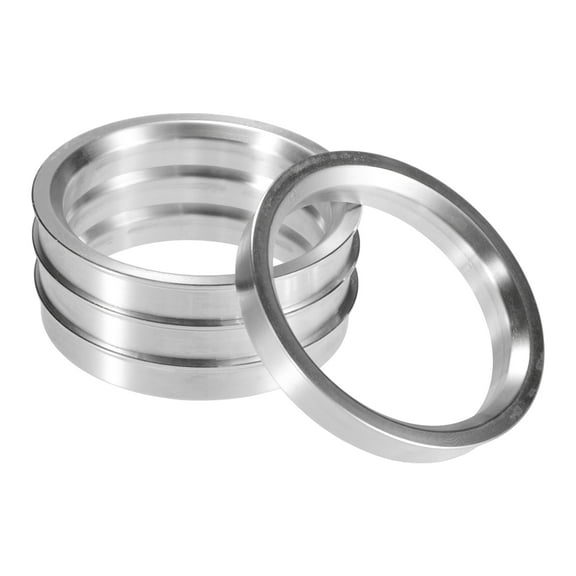 Unique Bargains 4pcs OD 66.6mm to ID 56.1mm Aluminum Alloy Vehicle Hub Centric Rings Wheel Bore Center Spacer