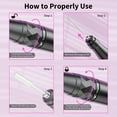 thumbnail image 3 of Electric Nail Drills, 45000 RPM Professional  e File Nail Drill, Cordless Rechargeable Multifunctional Nails Files for Women Salon Beauty Supplies for Holiday Gifts, 3 of 8
