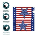 thumbnail image 3 of 4th of July 250th Anniversary Mailbox Cover American Flag Patriotic Independence Day Mailbox Protector Standard Size Waterproof Magnetic 250th Anniversary B#048 C, 3 of 5