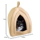 thumbnail image 2 of Petmaker Cat Pet Bed, Igloo, Soft Indoor Enclosed Covered Tent/House for Cats, Kittens and Small Pet, 2 of 8