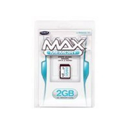 Datel MAX Memory - Flash memory card - 2 GB - SD - for Nintendo Wii, Nintendo Wii 101