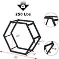 thumbnail image 3 of Gao Ge Heavy Duty Hexagon Firewood Storage Racks for Indoor/Outdoor, 3 of 5