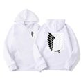 thumbnail image 1 of Attack On Titan Men's Hoodie Anime Hoodies Men Women Streetwear Pullover Harajuku Hoodies Sweatshirt Clothes, 1 of 4
