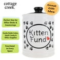 thumbnail image 3 of Cottage Creek Cat Ceramic Piggy Bank, 3 of 6