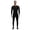 Black, variant on Men's Compression Outfits Cool Long Sleeve Athletic Sets 2 Piece Sports Base Layer Workout Leggings Red L