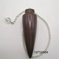 thumbnail image 6 of QQTDFG Amulet Natural Wooden Pendulum Wooden Reiki Spiritual Pendulo-Style 6, 6 of 9