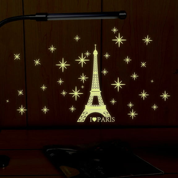 Soimiss Light Green Wall Art Decals PVC Material Removable Wall Stickers for Bedroom and Living Room