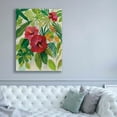 thumbnail image 5 of Epic Graffiti 'Tropical Jewels I' by Silvia Vassileva, Canvas Wall Art, 40"x54", 5 of 8