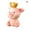 D, variant on Soumake Cute Resin Money Lucky Pig Figurine Statue Diy Miniature Garden Table Ornament Household