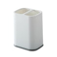 thumbnail image 1 of Palillos Titular de almacenamiento Caja Doble Grids Tenedor Spounds Encimitop Vajilla Organizador Drenaje Simple Moderno Estante de Hogar Blanco Sweethay HA012090-02, 1 of 7