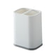 thumbnail image 1 of Yuarrent Caja de soporte de almacenamiento de palillos, rejillas dobles, tenedor, cucharas, organizador de vajilla de encimera, estante de drenaje Simple Organizadores de utensilios de cocina blanco Yuarrent HA012090-02, 1 of 6