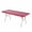 Maroon, variant on Kwik-Covers 8’ Rectangular Plastic Table Covers 30" x 96" - Bundle of 5, Red