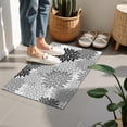 thumbnail image 4 of Bohemian Retro Floral Non-Slip Entryway Door Mat,Boho Indoor Decor Durable Low Plush Door Mat,Washable Welcome Rug for Patio Hallway Home Decor 16x24 Inches, 4 of 7
