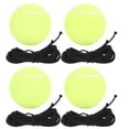 thumbnail image 2 of LAFGUR 4Pcs/Set High Elastic Tennis Ball With Rubber Band For Sports Practice Training Belt Line Sports Practice Supply, 2 of 8