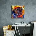 thumbnail image 4 of Epic Graffiti 'Atom Cosmos Crypto In Color' by Epic Graffiti Portfolio Giclee Canvas Wall Art, 18"x18", 4 of 8