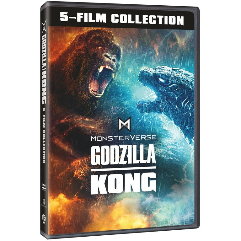 Godzilla/Kong Monsterverse 5-Film Collection (DVD), Warner