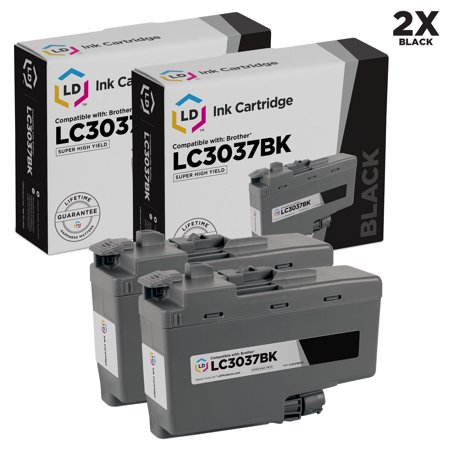 LD Products Compatible Replacement for LC3037BK Super High Yield Black 2-Pack