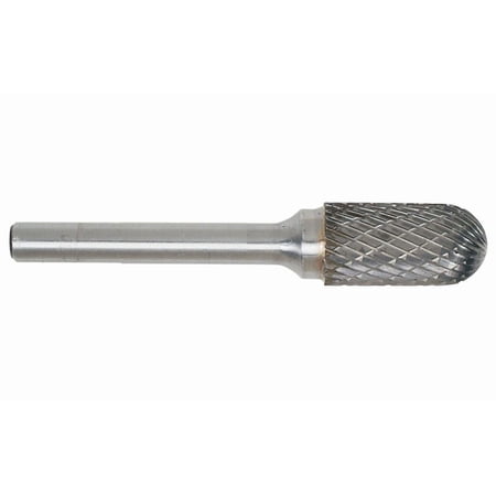 Walter 01V040 Carbide Burr 7/16x1 Cylindrical Round Nose SC 1/4x 1.5 Shank