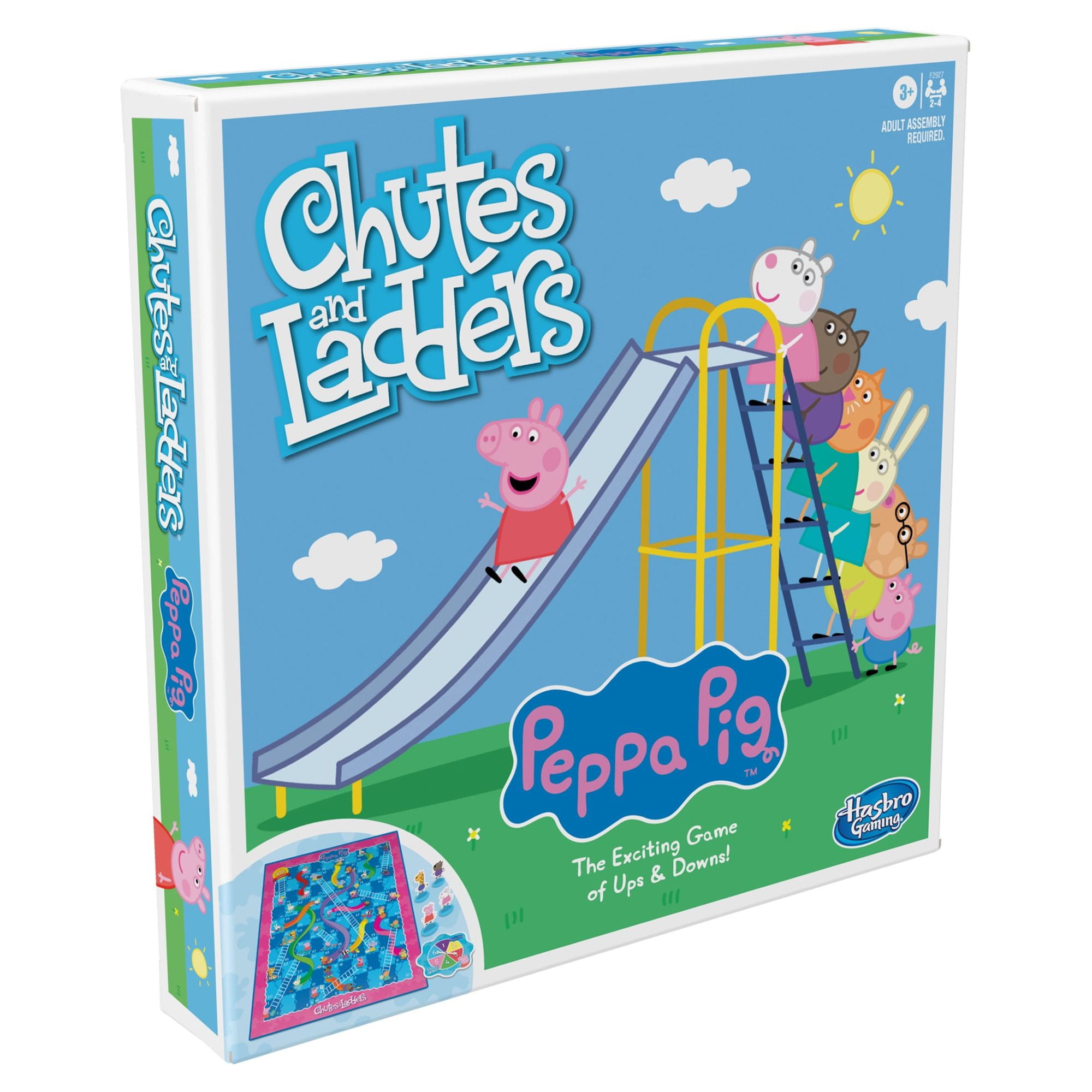 Peppa Pig Jogo de Tabuleiro Chutes And Ladders F2927 Hasbro - Jogos de  Tabuleiro - Magazine Luiza