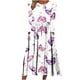 thumbnail image 1 of Vestido de manga larga con cuello redondo y bolsillos estampados a la moda para mujer Pompotops hdfakjf4713, 1 of 5