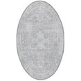thumbnail image 3 of Unique Loom Timeless Collection Area Rug - Florence (7' 6" Round Navy Blue/Ivory), 3 of 6