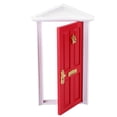 thumbnail image 4 of Porte de Fée 4 Couleurs, Miniature de Maison de Poupée, Mini Porte Extérieure en Bois pour Enfants pour Filles, 4 of 8