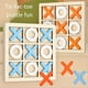 thumbnail image 2 of XO para Niños Tic--Toe Ejercicio Pensamiento Lógico Juego de Mesa Cerebral Juego de Educación Temprana para Padres e Hijos Naranja, 2 of 6