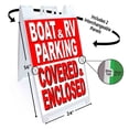 thumbnail image 2 of Boat & Rv Parking (24" X 36") Deluxe A-Frame Signicade, Includes 2 Removable Panels & Stand, 2 of 4
