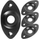 thumbnail image 3 of 4pcs Guitar Input Jack Socket Plates Electric Guitar Replacement Repair Parts, 3 of 6