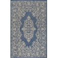thumbnail image 3 of JONATHAN Y SANTA MONICA 4 x 6 Area Rug, Galon Filigree - Blue/Beige, SMB120A-4, 3 of 9