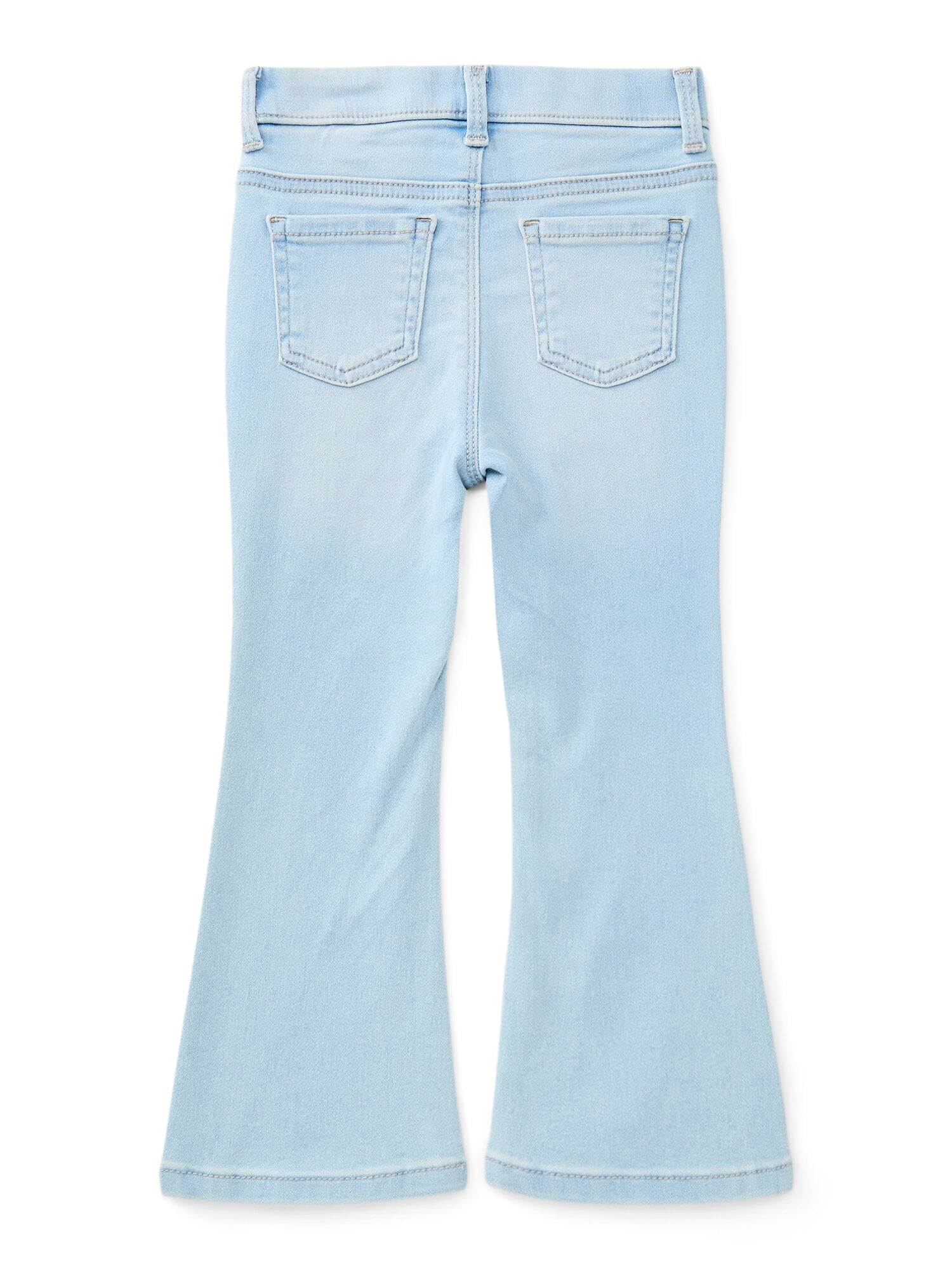 Wonder Nation Baby and Toddler Girls Flare Jegging Jeans, Sizes 12M-5T