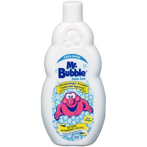 Mr. Bubbles Kids Extra Gentle Bubble Bath, 16 Fl. Oz.