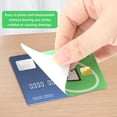 thumbnail image 4 of Liho 3Pcs Credit Card Skin,No Bubble Protecting Debit Card Sticker,Waterproof Scratchproof Removable Personalizing Daily Credit Card Sticker,Easy to Stick Card Stickers for Debit A605, 4 of 7