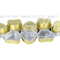 thumbnail image 3 of KitchenDance Disposable Aluminum Mini 3.5 ounce Heart Shap, 3 of 3