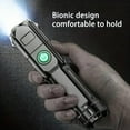thumbnail image 3 of Tactical Flashlight, 2000 Lumens Super Bright Zoomable Flashlight - IPX5 Waterproof, Rechargeable, Long Lasting - for Camping, Hiking, Hunting, Fishing & Emergency Kits, 3 of 9