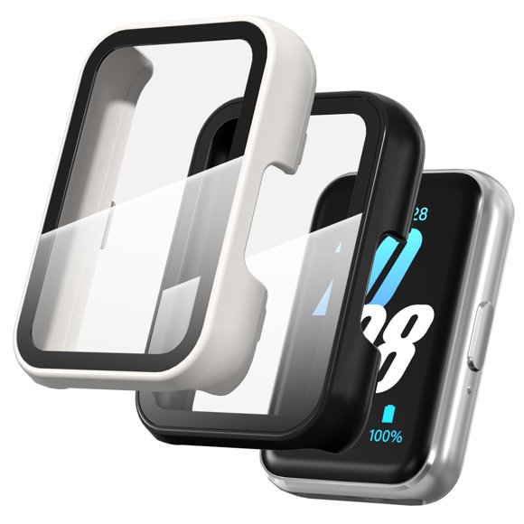 Funda con protector de pantalla Suoman, paquete de 2 unidades, para Samsung Galaxy Fit3