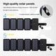 thumbnail image 5 of Eigraketly Panel solar USB Portátil para acampar al aire libre Emergencia Teléfonos móviles Células de viaje Productos carpas 5 Paneles, 5 of 6