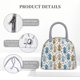thumbnail image 4 of Balery Cartoon Poodle Dog Bolsa de Almuerzo para Mujeres, Caja de Almuerzo, Bolsa de Almuerzo Pequeña Impermeable, Tote de Almuerzo Reutilizable con Gran Capacidad, 4 of 6
