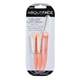 thumbnail image 1 of Facial Razor & Eyebrow Shaper By Kai About Face Products Products (3per Package); Fuzz Free Compact Razor, Removes Peach Fuzz On Cheeks, Chin or Forehead & Delicately Shapes Eyebrows, 1 of 5
