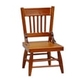 thumbnail image 1 of Silla Dollhouse a escala 1:12 para muebles artesanales de madera en miniatura, 1 of 3
