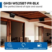 Gemini GHSIW525BTPRBLK Black 5 Outdoor Pair Speakers