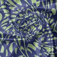 thumbnail image 7 of Ambesonne Nature Valance & Curtain, Continuous Vintage Jungle, 55"x36", Dark Lavender and Pale Green, 7 of 7