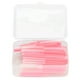 thumbnail image 4 of Cepillo interdental de ortodoncia, herramienta de limpieza dental, limpiador dental, palillo de dientes rosa, 60 unidades por caja, 4 of 14