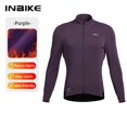 thumbnail image 3 of INBIKE - Maillot de ciclismo térmico de forro polar para hombre, manga larga, ropa de ciclismo de montaña, otoño e invierno, ropa superior, 3 of 5