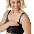 thumbnail image 3 of BRAVADO! DESIGNS Sustainable Nursing Bra | Body Silk Seamless | Black | S, 3 of 5