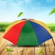 thumbnail image 5 of Toystoory Umbrella Hat Waterproof Headwear Universal Outdoor Headgear Rainproof Head-mounted Folding Accessory Fishing Umbrellas Hiking Como se muestra 52cm 2piezas, 5 of 6