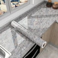 thumbnail image 3 of Marble Kitchen Oil-Proof Film Stove Waterproof Moisture-Proof Self-Adhesive Wallpaper Countertop Cabinet Renovation Tile Sticker, 3 of 9