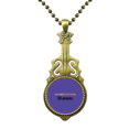 thumbnail image 1 of Expressionnisme Innovation Art Collier Antique Guitare Bijoux Musique Pendentif, 1 of 3