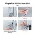 thumbnail image 4 of Tuphregyow High Pressure Handheld Shower Head,Filtered Shower Head,Shower Heads With Handheld Spray,Anti Clog Nozzles for Dry Hair Skin, 4 of 6